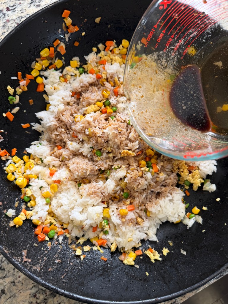 Combination Fried Rice Recipe - Ne's Kitchen