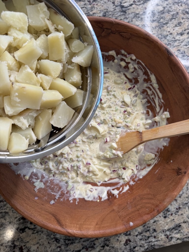 Homemade Southern Potato Salad
