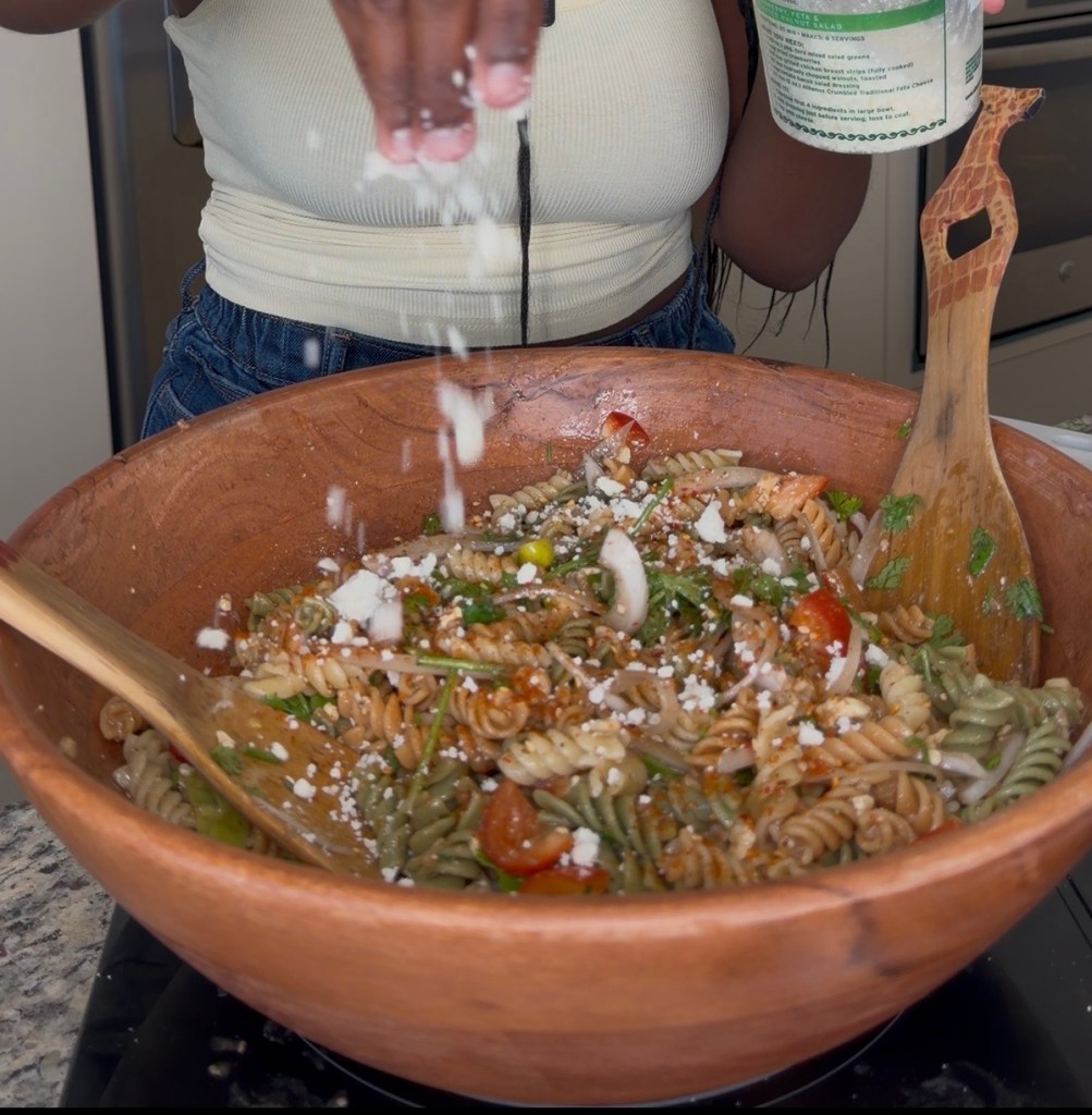 Zesty Feta Pasta Salad