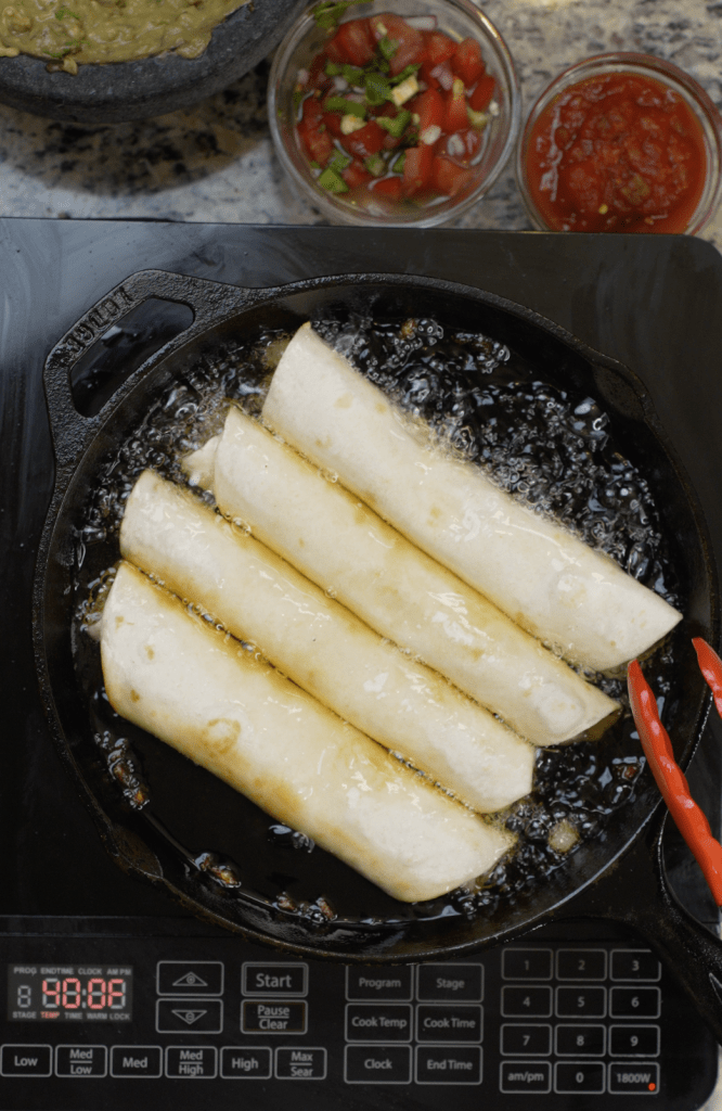 Crispy Chicken Taquitos