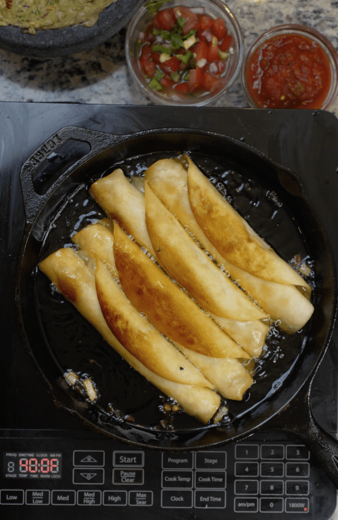 Crispy Chicken Taquitos