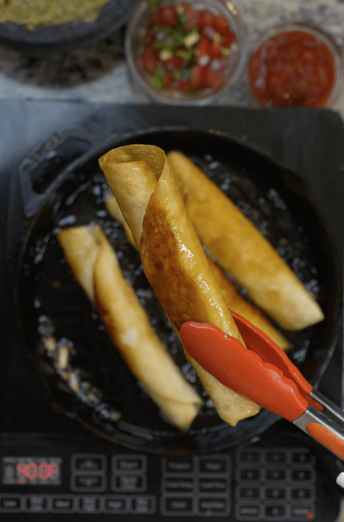 Crispy Chicken Taquitos