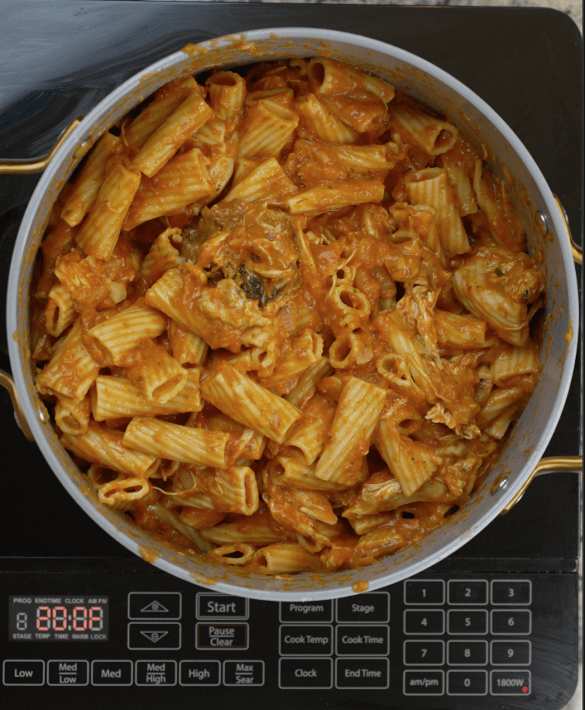 Creamy Rotisserie Chicken Pasta